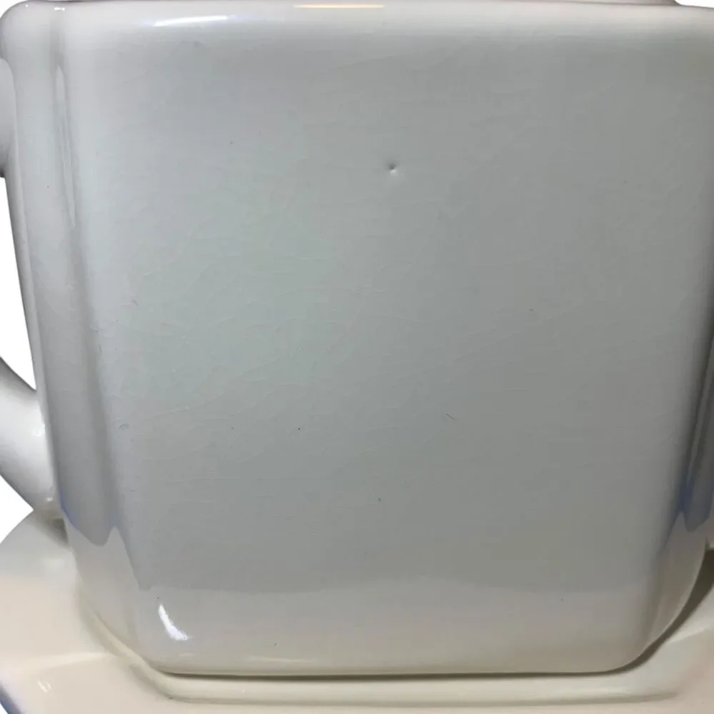 Restoration Hardware Cream Tea for Two Pour Deux Set Stoneware